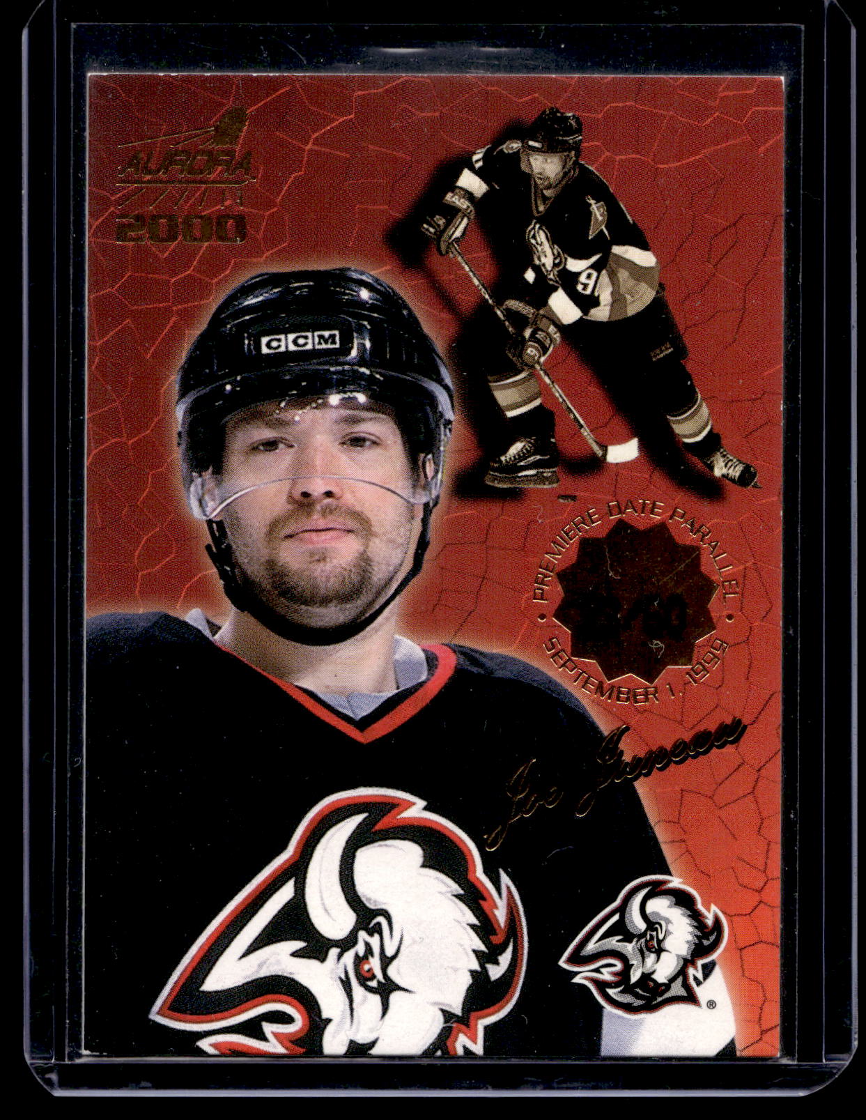 1999-00 Pacific Aurora - Premiere Date - Joe Juneau #17 /60