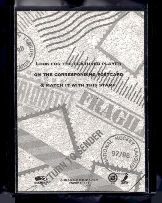 1997-98 Donruss Priority - Stamps - Gold - Saku Koivu