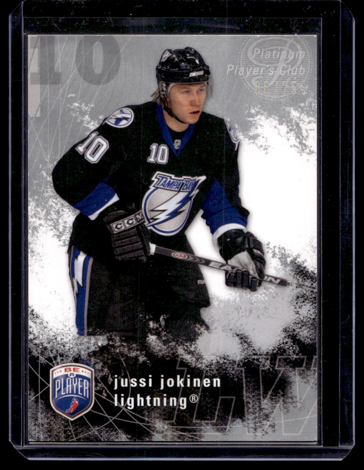 2007-08 Upper Deck Be a Player - Platinum Player's Club - Jussi Jokinen #176 /25