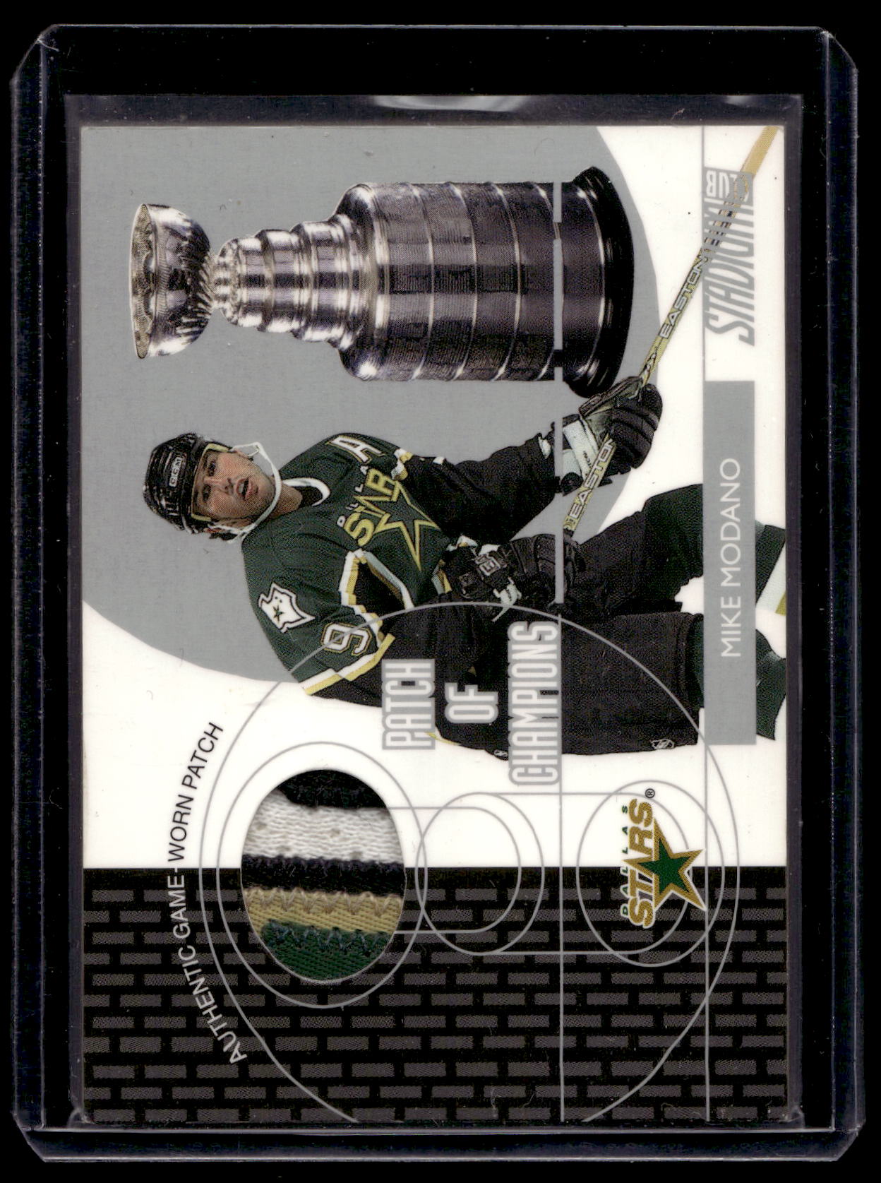 2002-03 Topps Stadium Club - Patch of Champions - Mike Modano #PC-6 /25