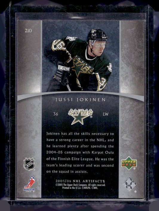 2005-06 Upper Deck Artifacts - Jussi Jokinen #210 /750 RC