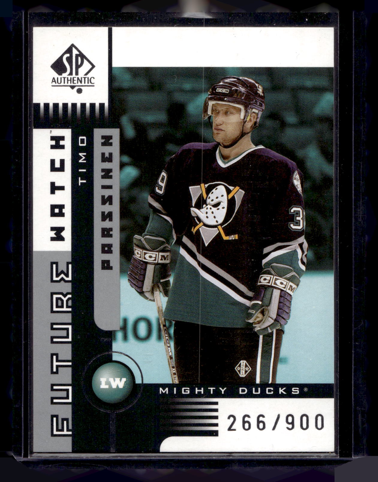 2001-02 Upper Deck SP Authentic - Future Watch - Timo Parssenen #132 /900 RC