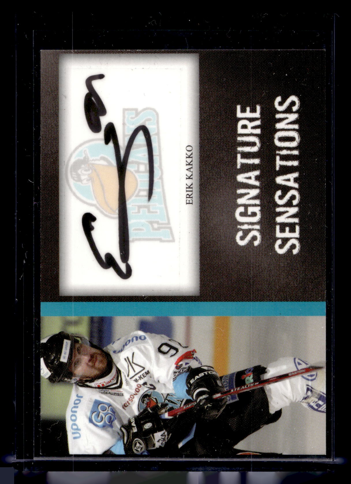 2007-08 Cardset Signature Sensations - Erik Kakko /85