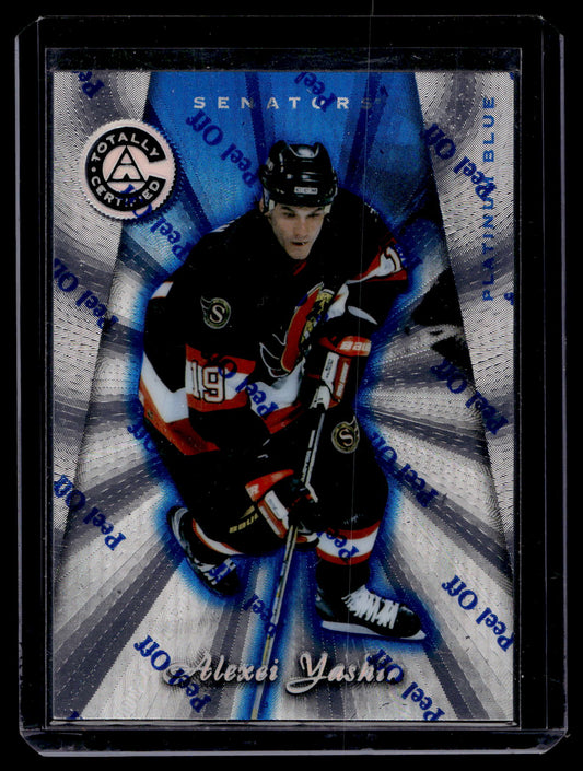 1997-98 Pinnacle Totally Certified - Executive Master Set - Platinum Blue - Alexei Yashin #78 XXXX/3099