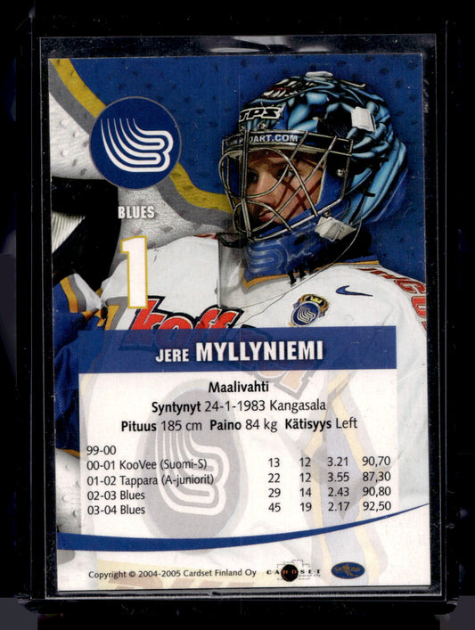 2004-05 Cardset Signature - Jere Myllyniemi