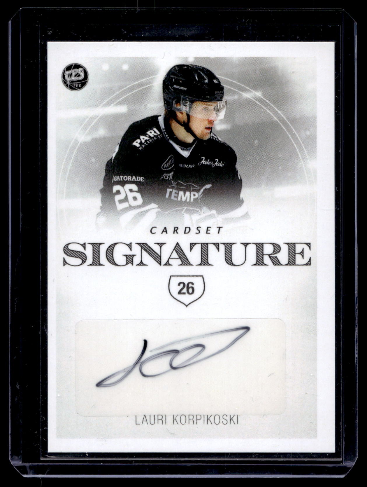 2019-20 Cardset Signature - Lauri Pajuniemi /125