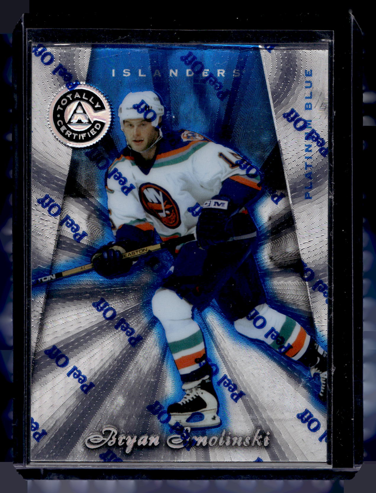 1997-98 Pinnacle Totally Certified - Executive Master Set - Platinum Blue - Bryan Smolinski #108 XXXX/3099