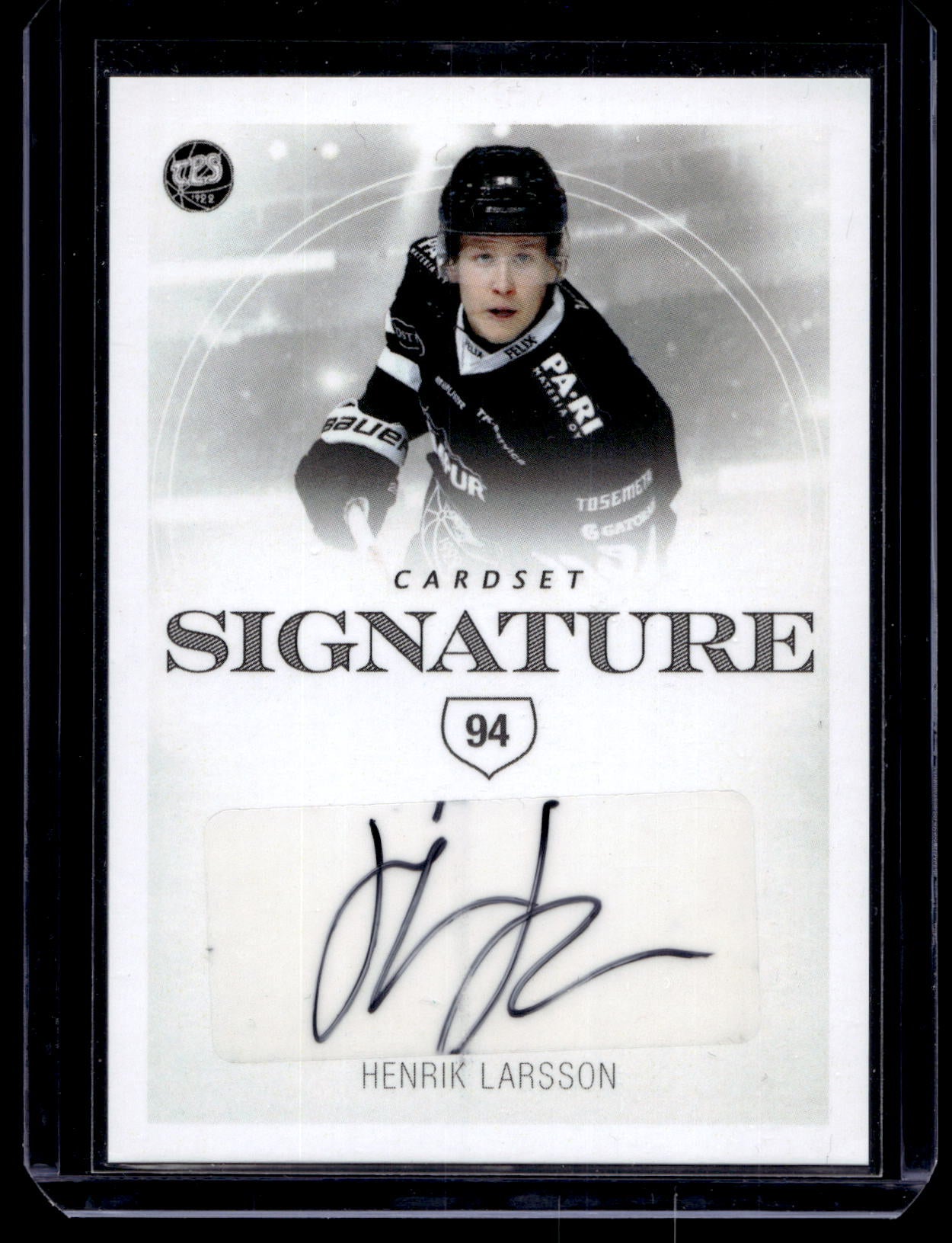 2019-20 Cardset Signature - Henrik Larsson /125