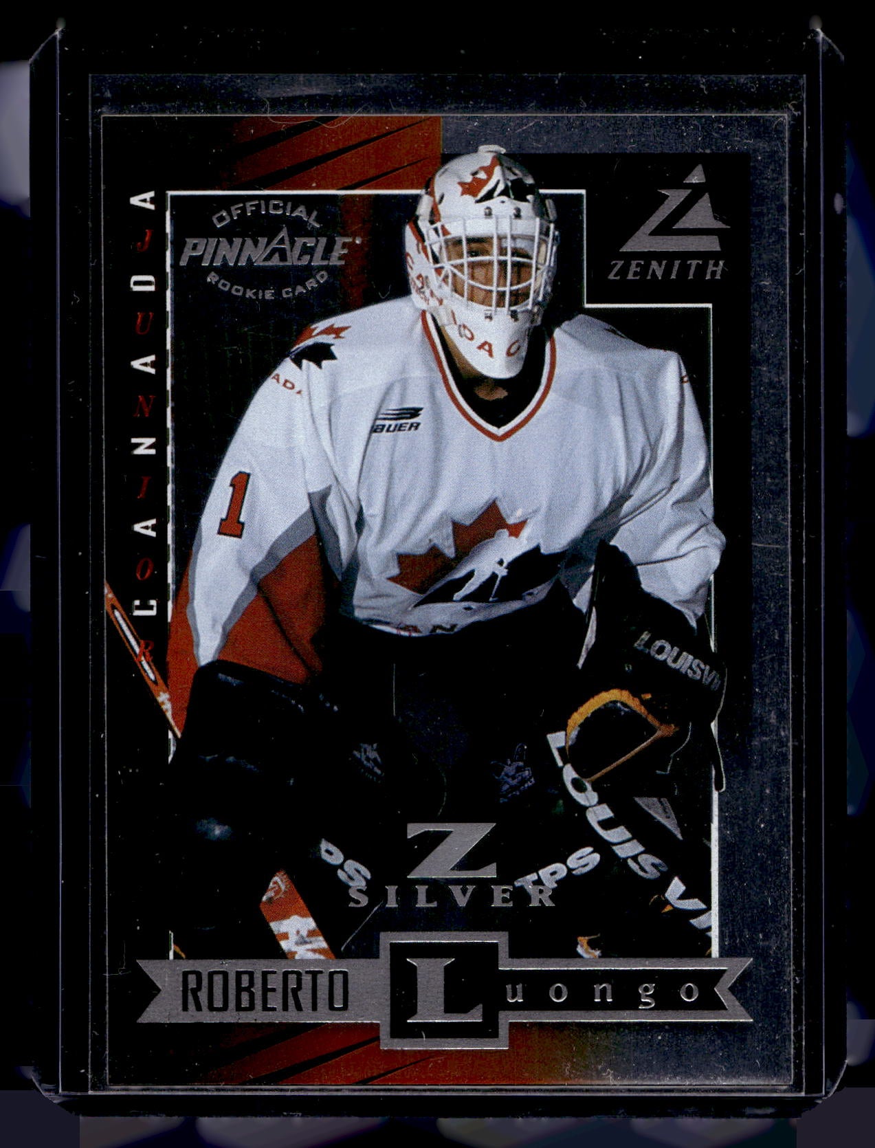 1997-98 Pinnacle Zenith - Z-Silver - Roberto Luongo #97 RC