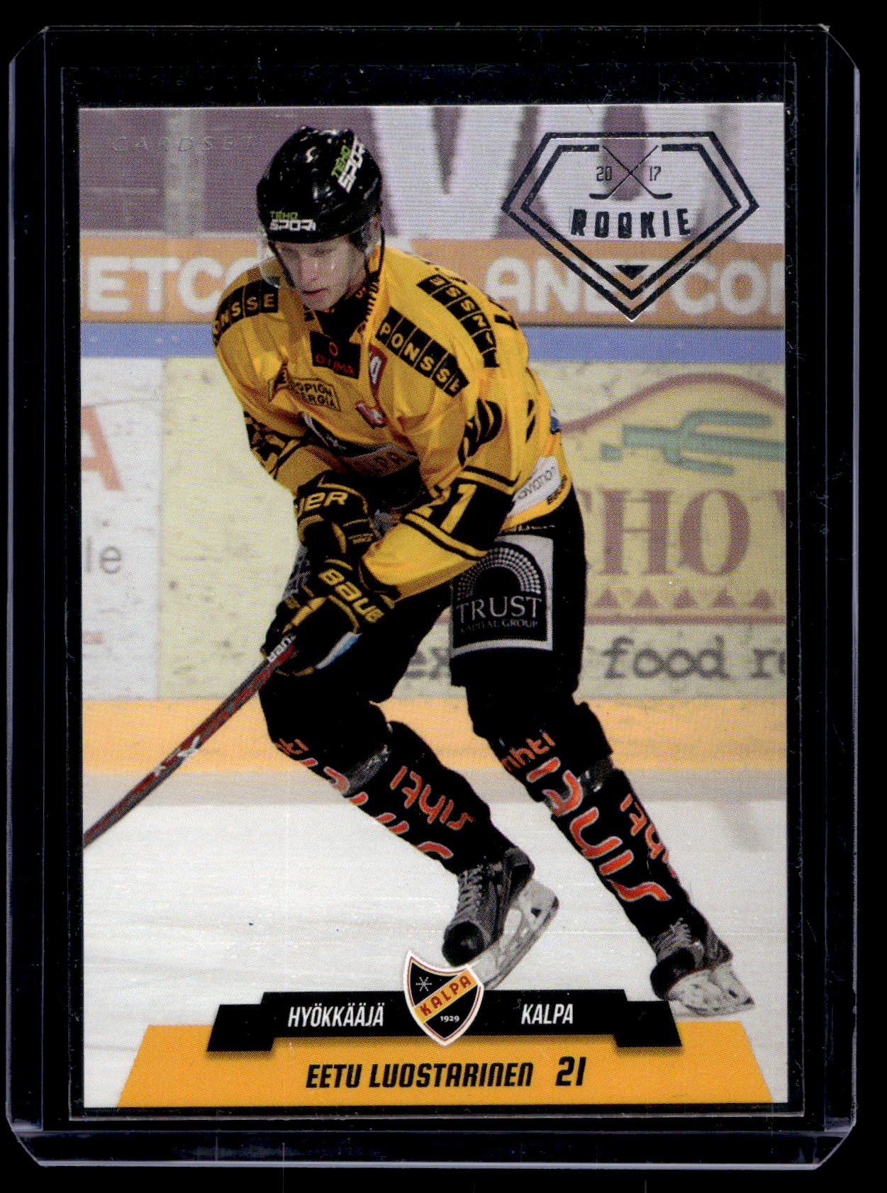 2017-18 Cardset Rookie - Eetu Luostarinen /999