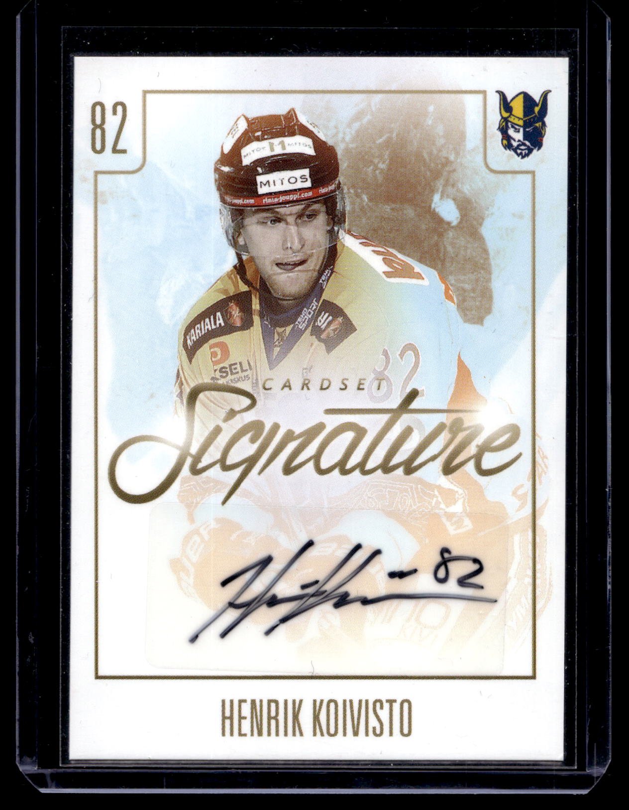 2017-18 Cardset Signature - Henrik Koivisto /125