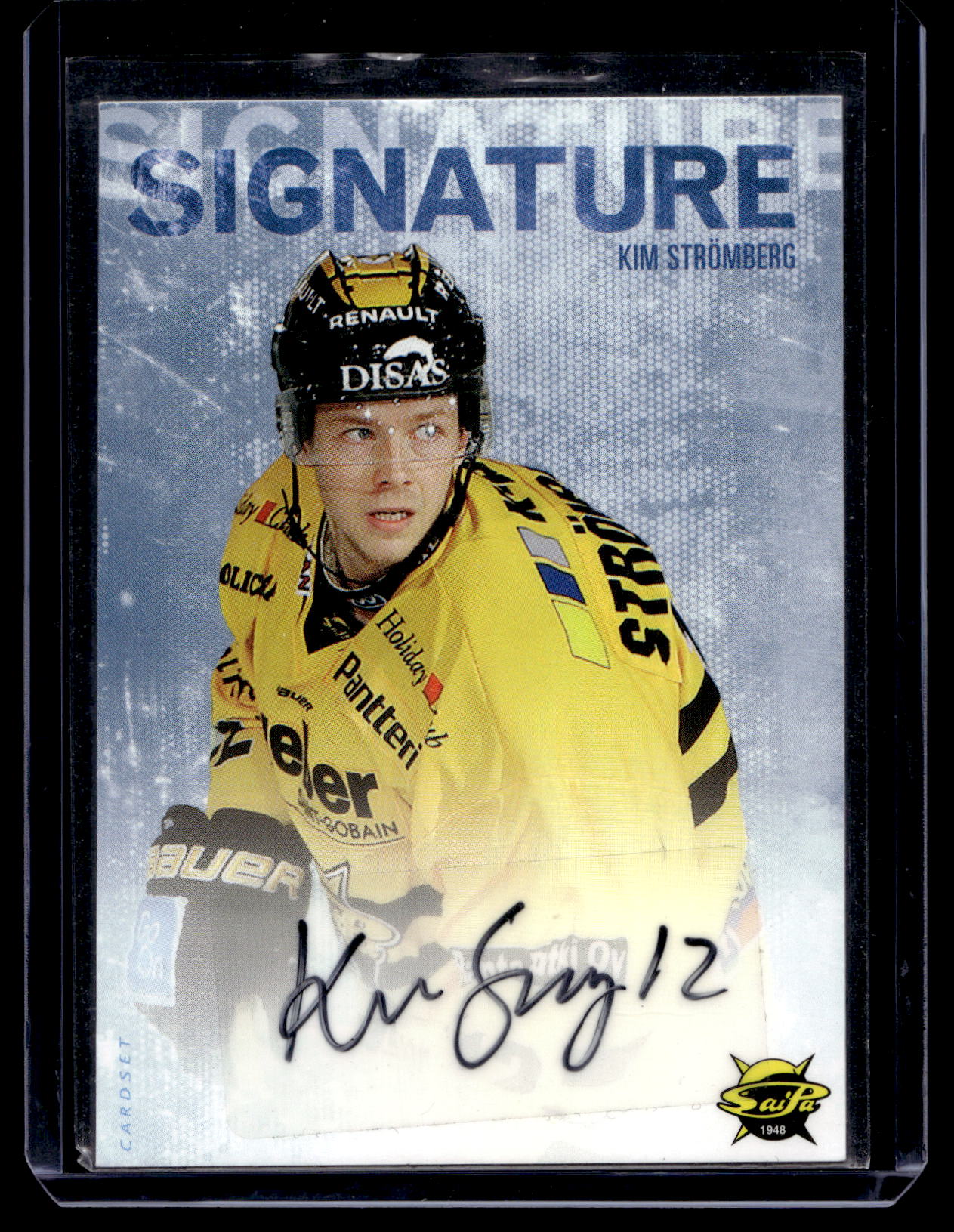2016-17 Cardset Signature - Kim Stromberg /125