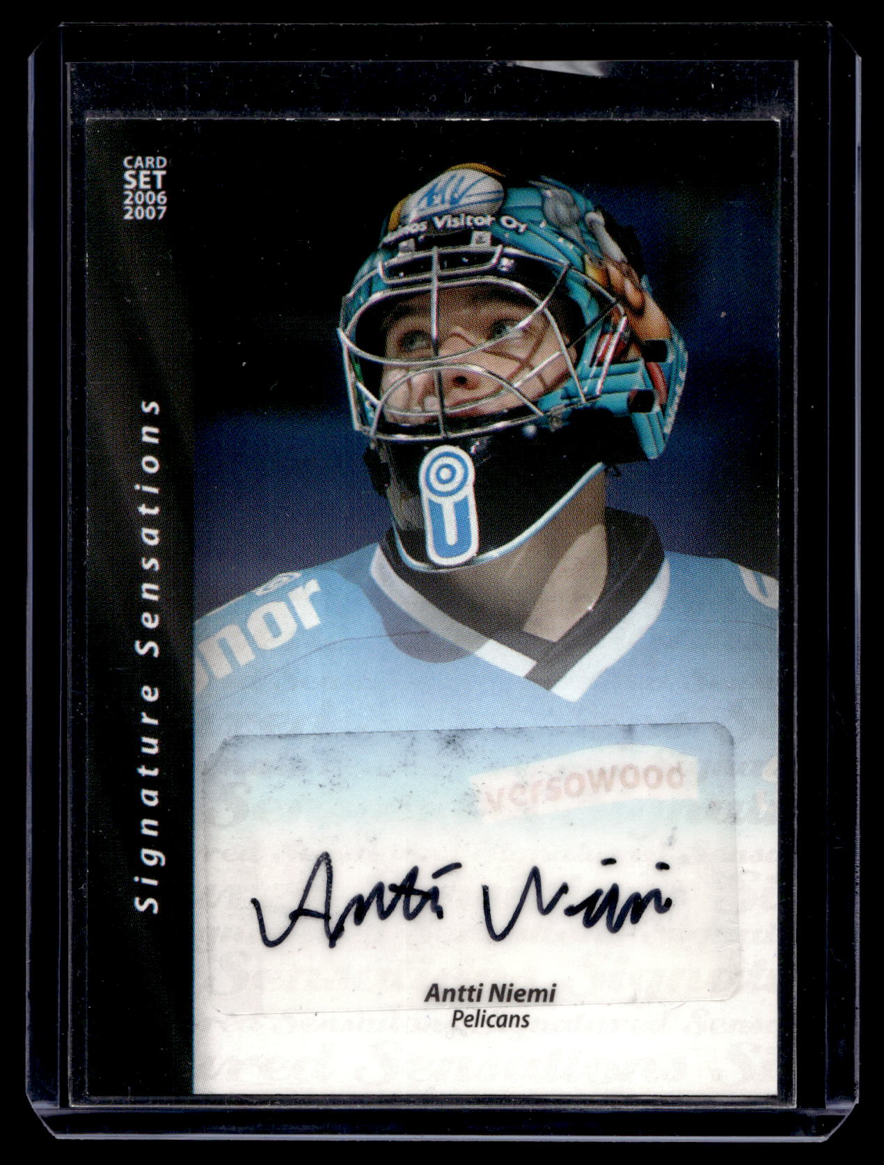 2006-07 Cardset Signature Sensations - Antti Niemi /88