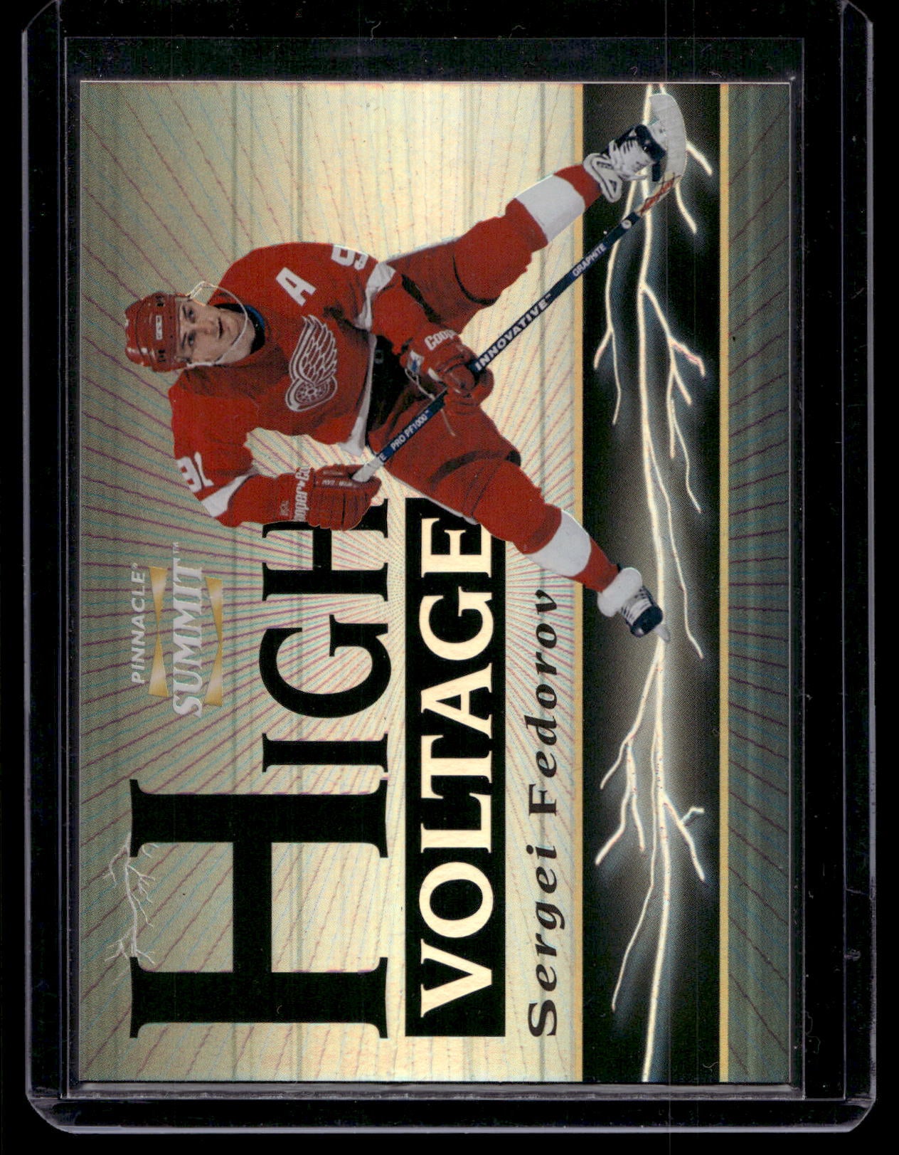 1996-97 Pinnacle Summit - High Voltage - Sergei Fedorov #13 /1500