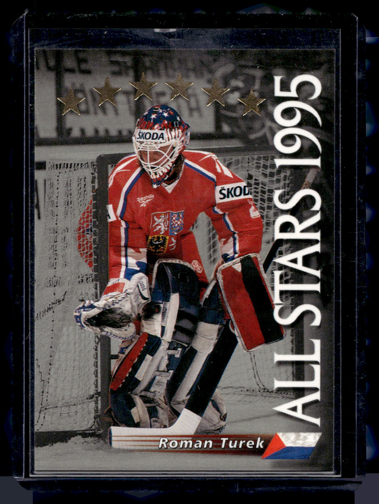 1996 Semic Wien - All-Stars 1995 - Roman Turek / Jarmo Myllys #AS1