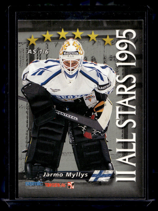 1996 Semic Wien - All-Stars 1995 - Roman Turek / Jarmo Myllys #AS1