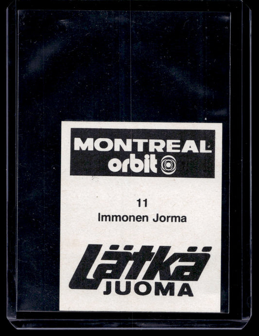 1980 Mallasjuoma Lätkäjuoma - Jorma Immonen #11