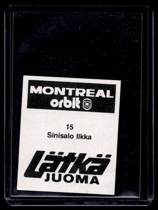 1980 Mallasjuoma Lätkäjuoma - Ilkka Sinisalo #15