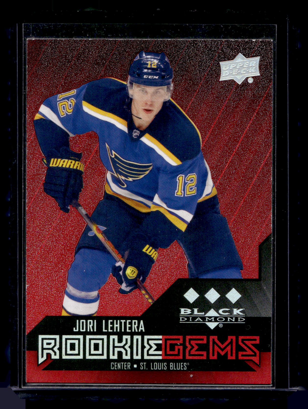 2014-15 Upper Deck Black Diamond - Star Rubies - Rookie Gems - Jori Lehtera #198 /150 RC