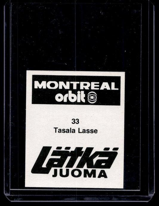 1980 Mallasjuoma Lätkäjuoma - Lasse Tasala #33