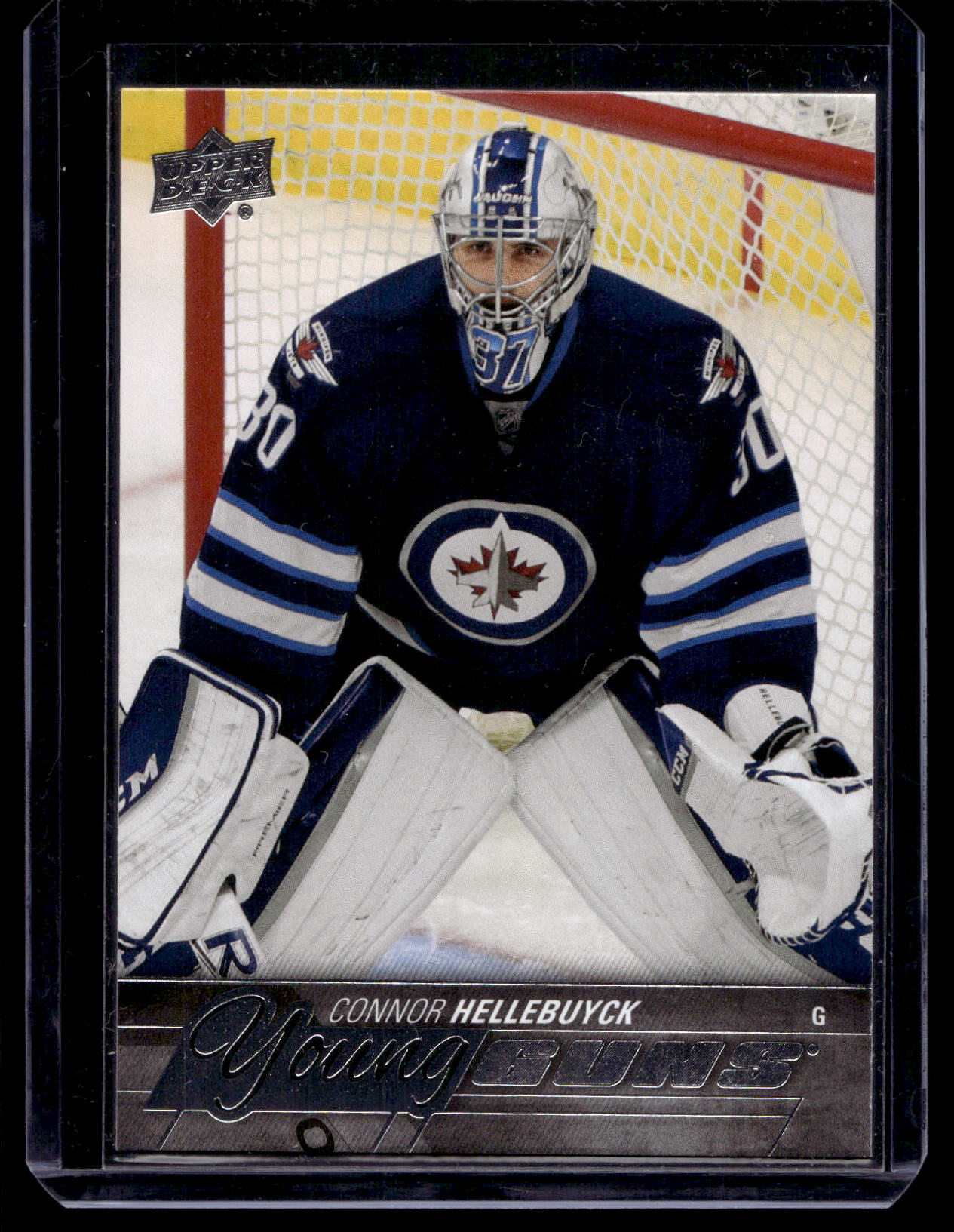 2015-16 Upper Deck Young Guns - Connor Hellebuyck #214 RC