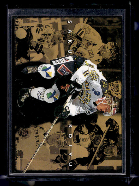 1995-96 Sisu Super Chase - Golden Helmet - Saku Koivu /2500