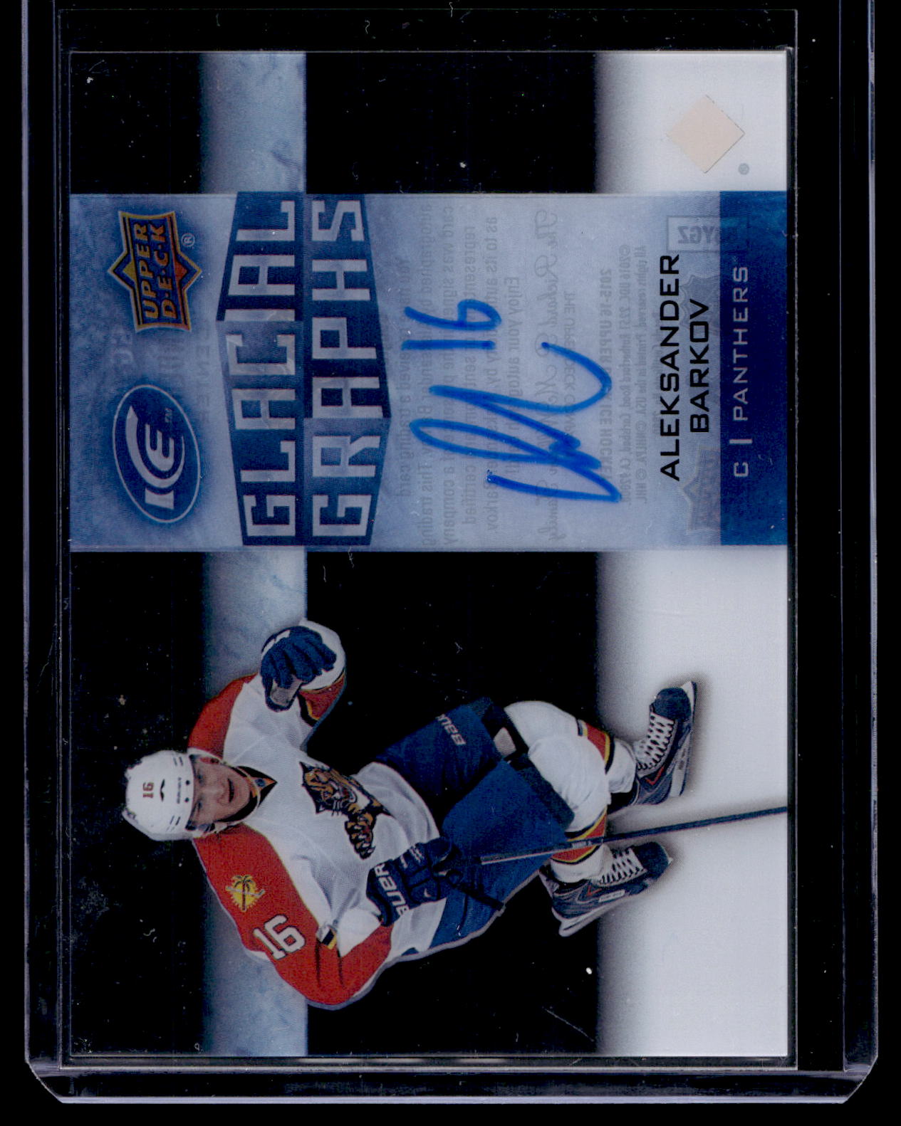 2015-16 Upper Deck Ice - Glacial Graphs - Aleksander Barkov #GG-AB