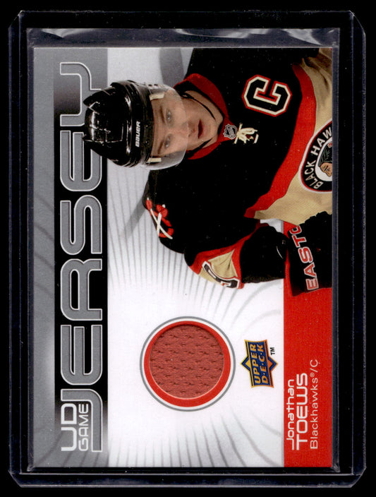 2010-11 Upper Deck - UD Game Jersey Series 1 - Jonathan Toews #GJ-TO