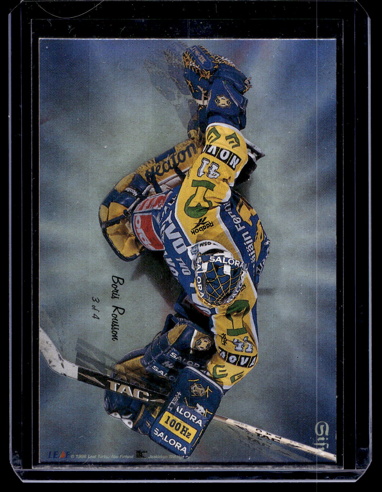 1996-97 Sisu Redline Keepin' It Green - Boris Rousson #3