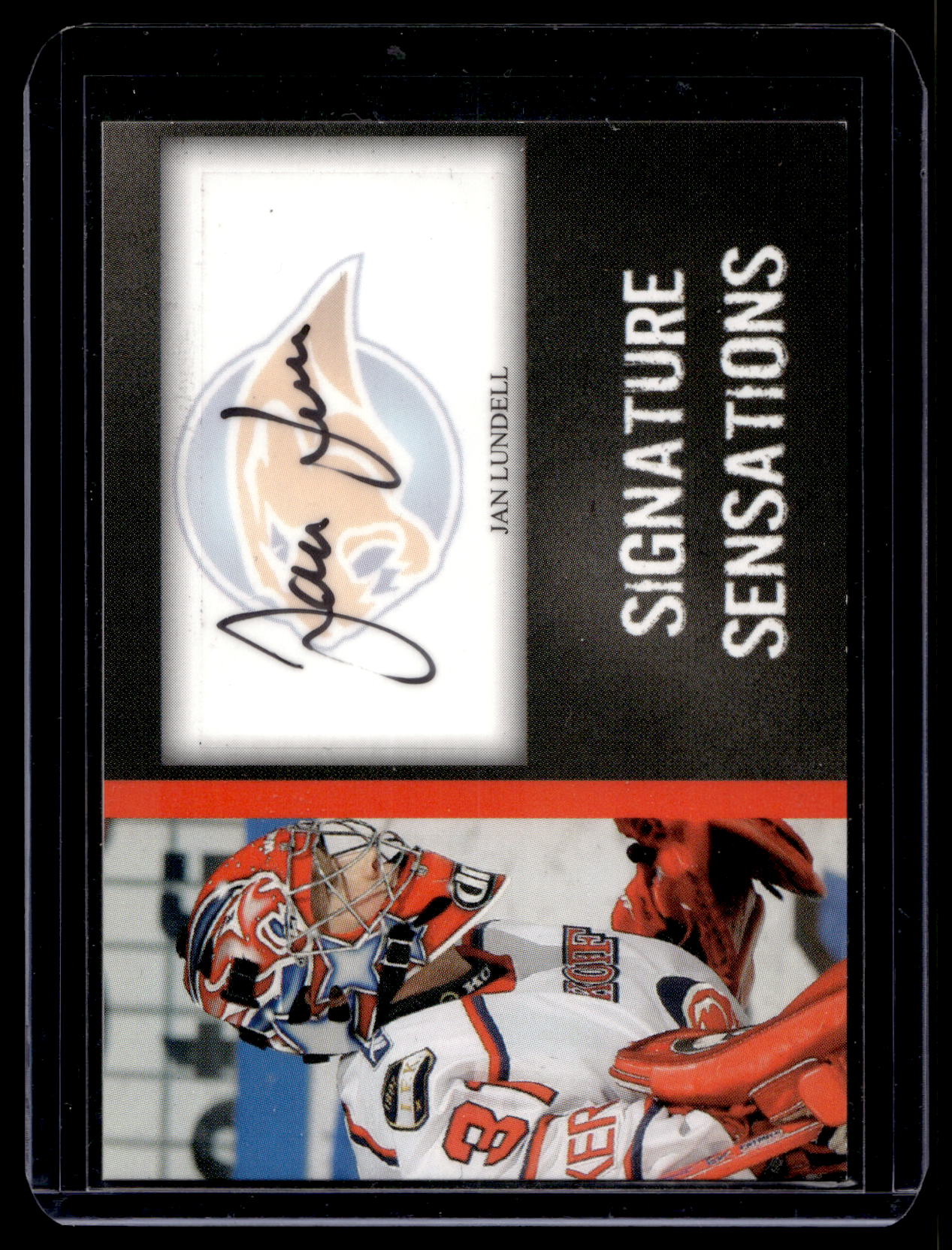 2007-08 Cardset Signature Sensations - Jan Lundell /85