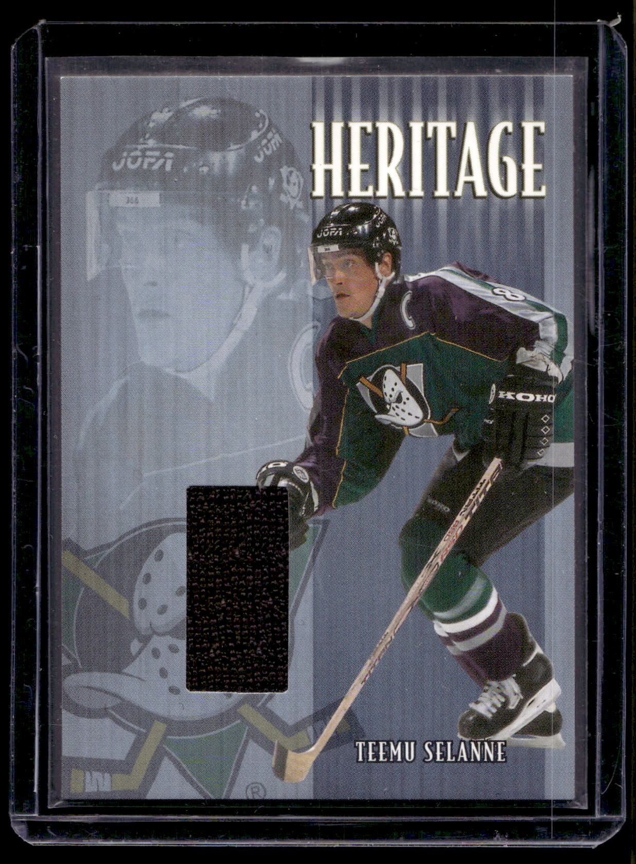 2001-02 In the Game Be A Player Update - Heritage Jerseys - Teemu Selanne #H-07