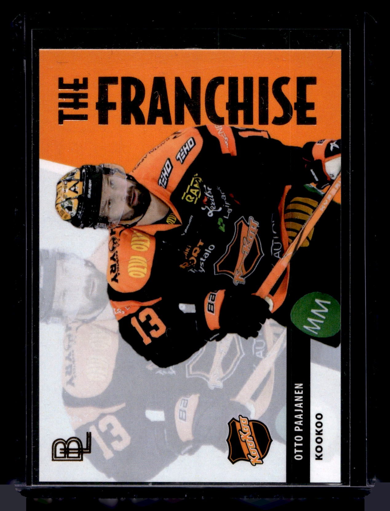 2024-25 Blueline Franchise Gold - Otto Paajanen #TF-08 /500