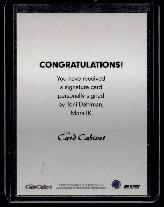 2004-05 SHL Signatures - Ville Vahalahti