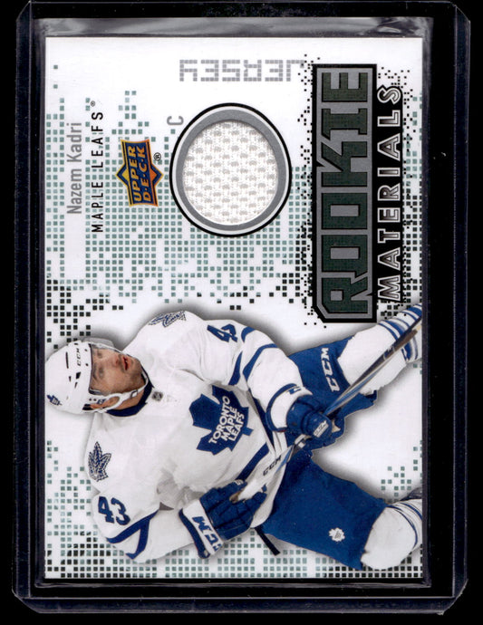 2010-11 Upper Deck - Rookie Materials - Jersey - Nazem Kadri #RM-NK RY