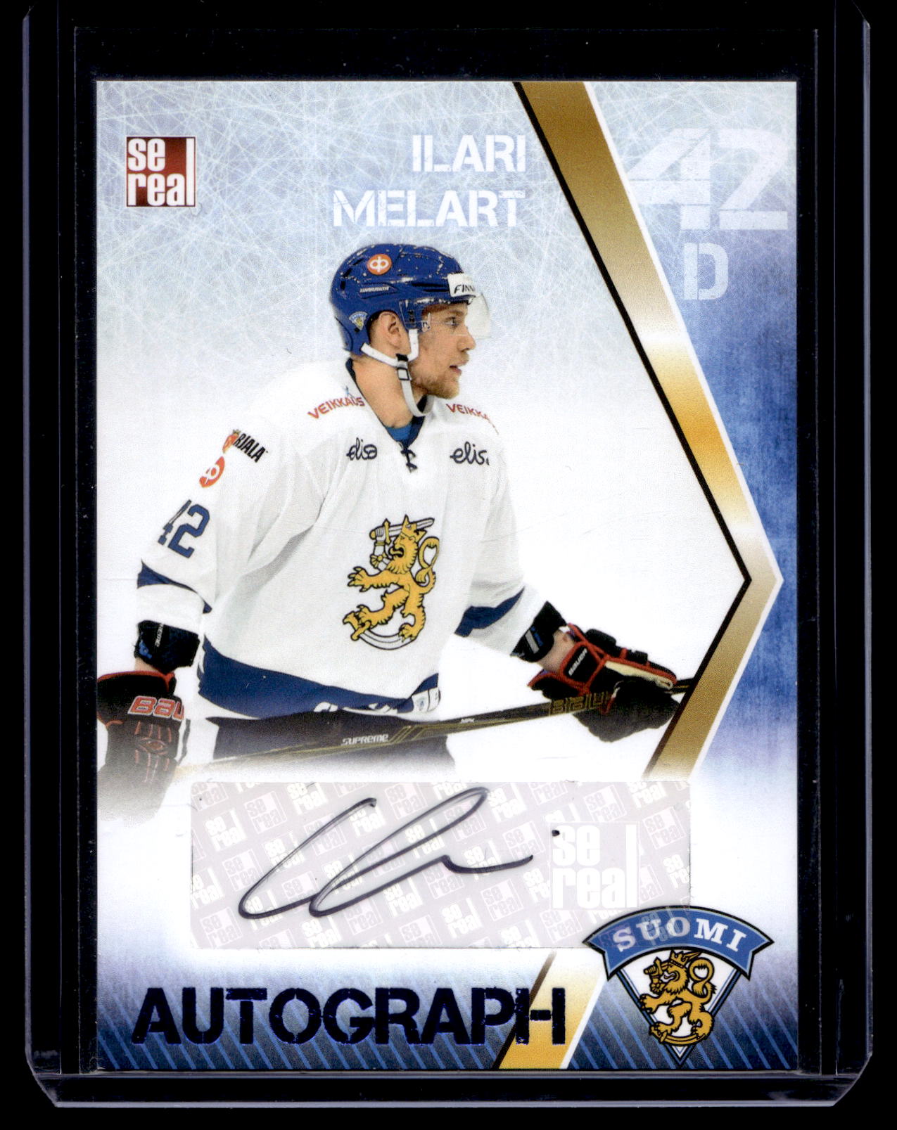 2016 Sereal Team Finland Autograph - Ilari Melart #FIN-AUT-008 /50