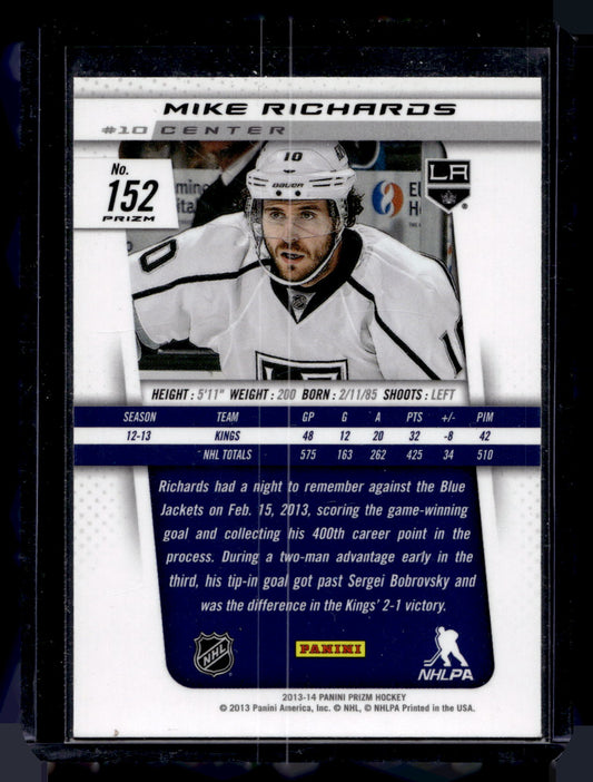 2013-14 Panini Prizm - Silver Prizm - Mike Richards #152