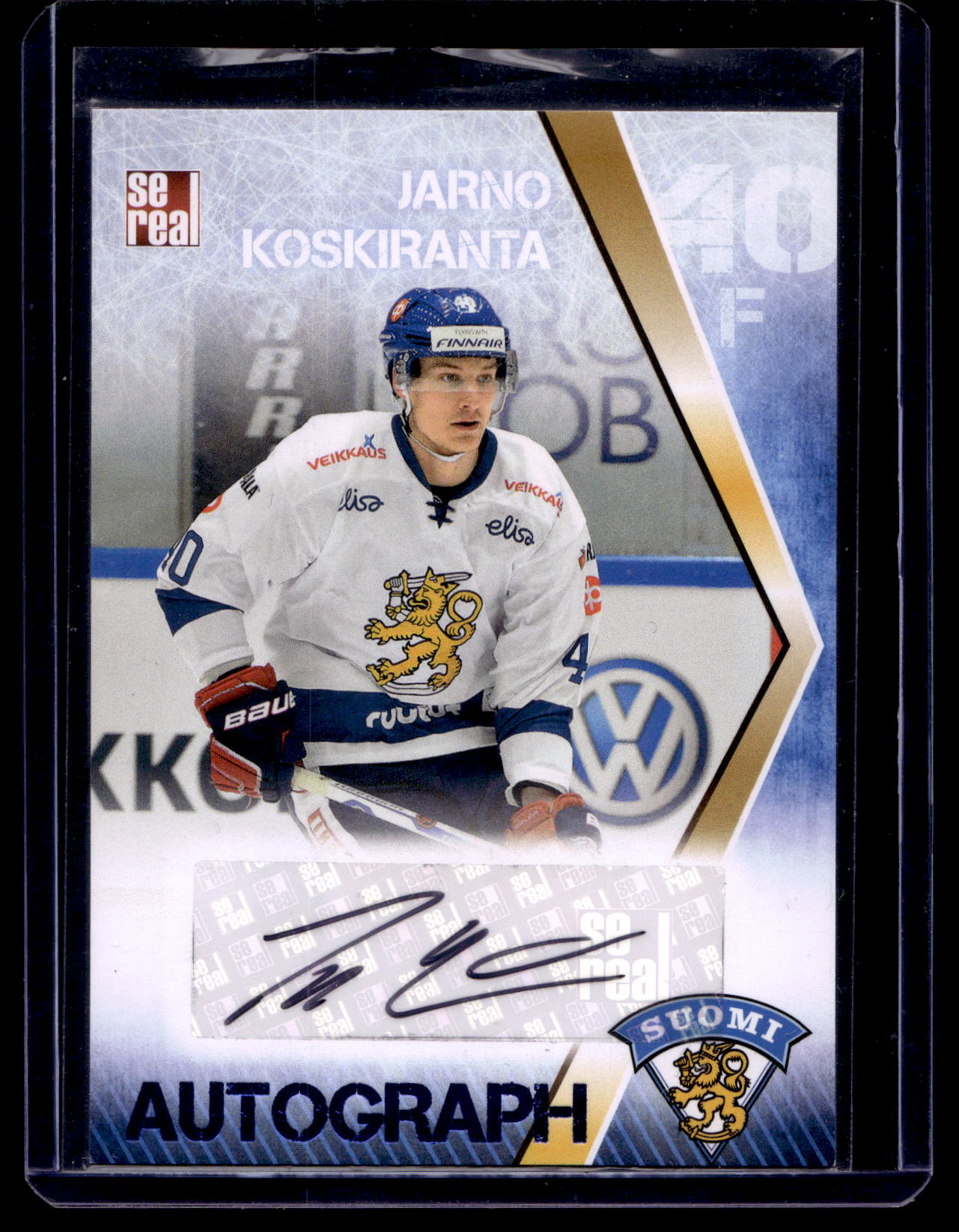 2016 Sereal Team Finland Autograph - Jarno Koskiranta #FIN-AUT-014 /50