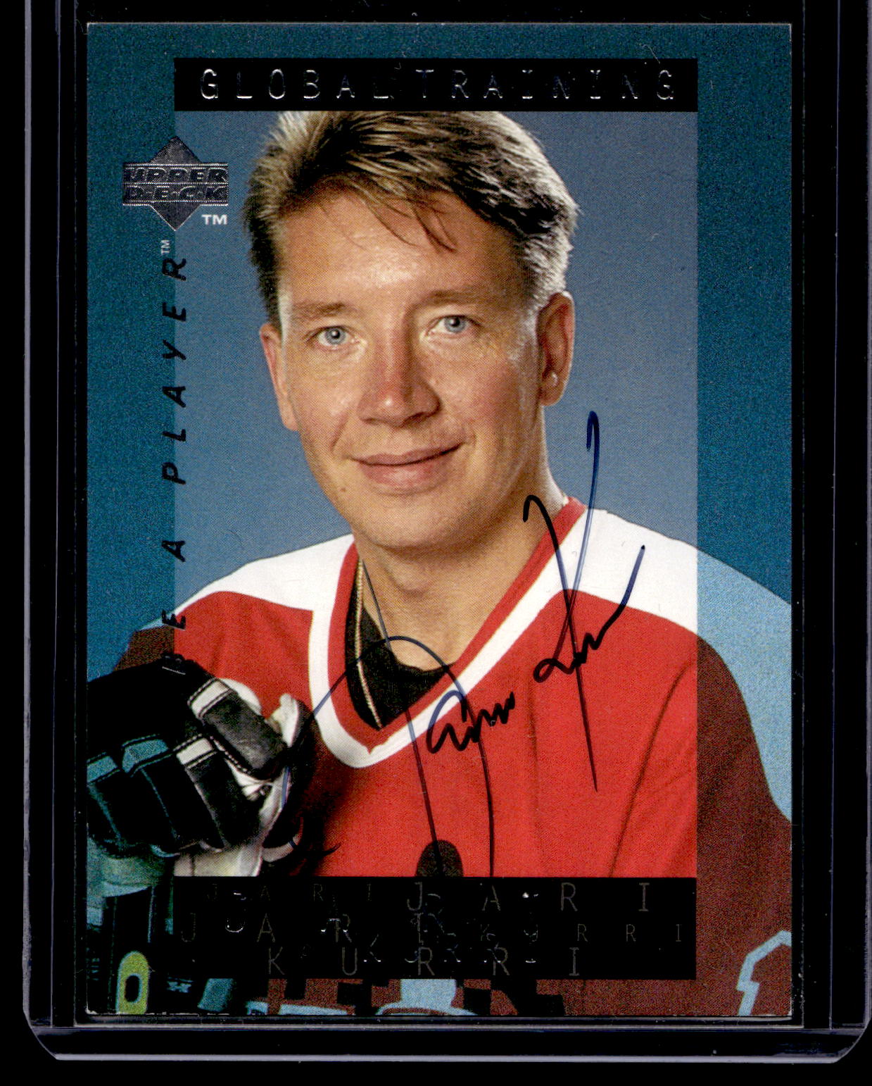 1995-96 Upper Deck Be a Player - Autographs - Jari Kurri #S201