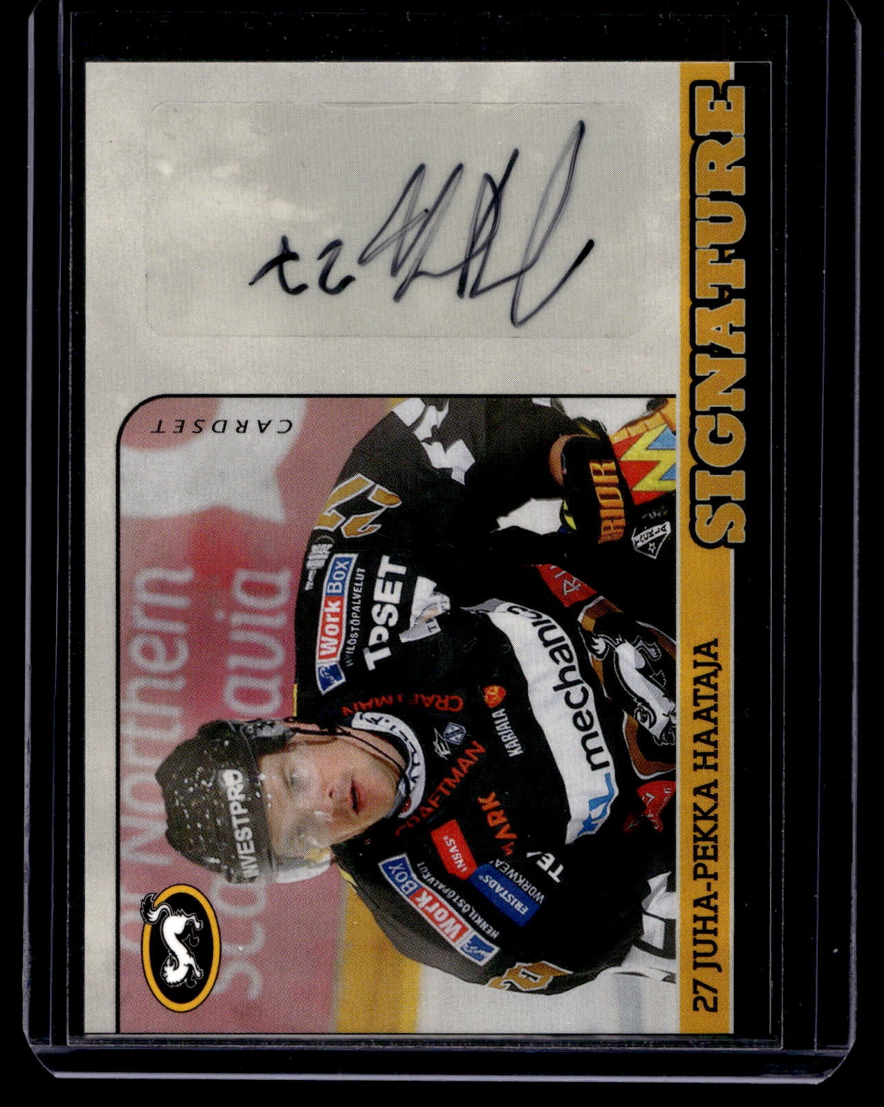 2014-15 Cardset Signature - Juha-Pekka Haataja /128