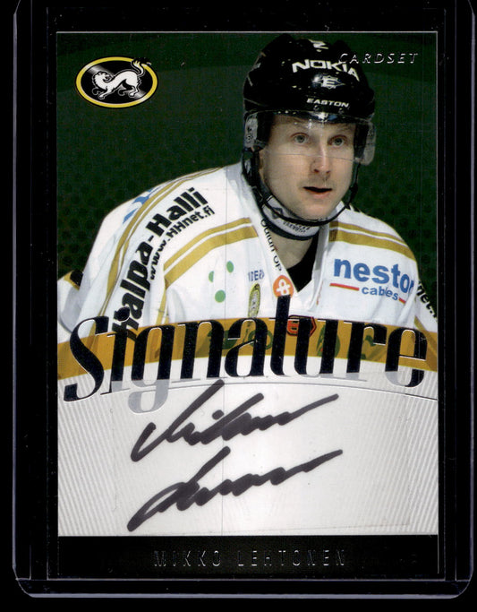 2011-12 Cardset Signature - Mikko Lehtonen /125