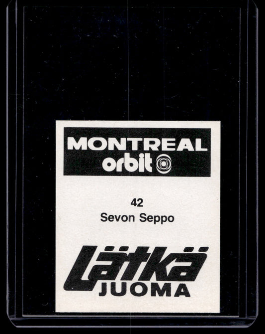 1980 Mallasjuoma Lätkäjuoma - Seppo Sevon #42