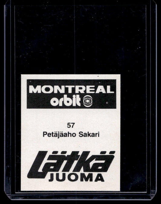 1980 Mallasjuoma Lätkäjuoma - Sakari Petäjäaho #57