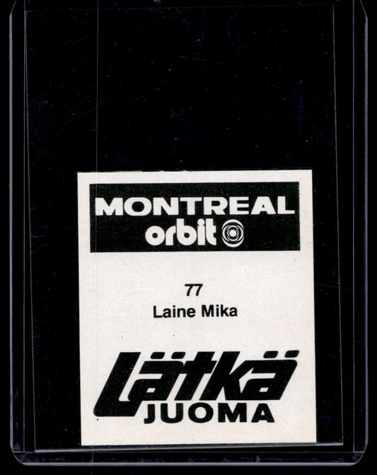 1980 Mallasjuoma Lätkäjuoma - Mika Laine #77