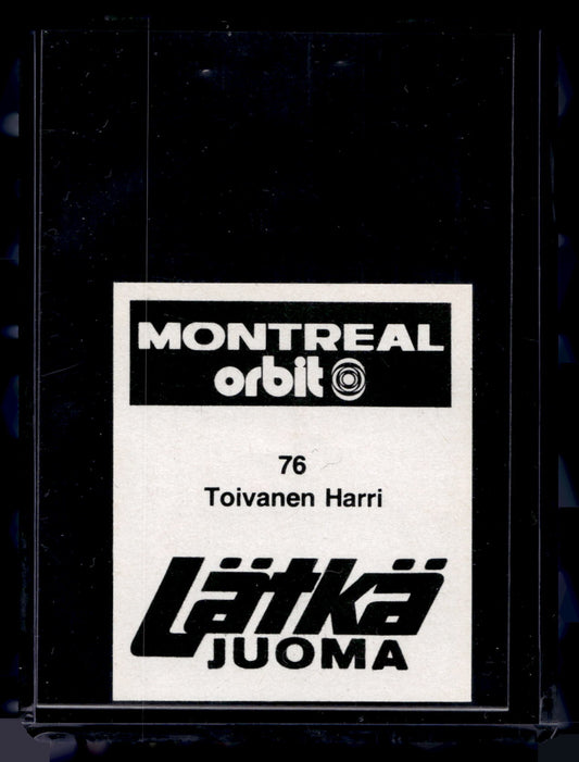 1980 Mallasjuoma Lätkäjuoma - Harri Toivanen #76