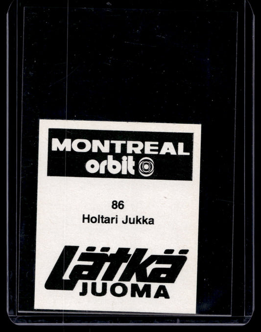 1980 Mallasjuoma Lätkäjuoma - Jukka Holtari #86