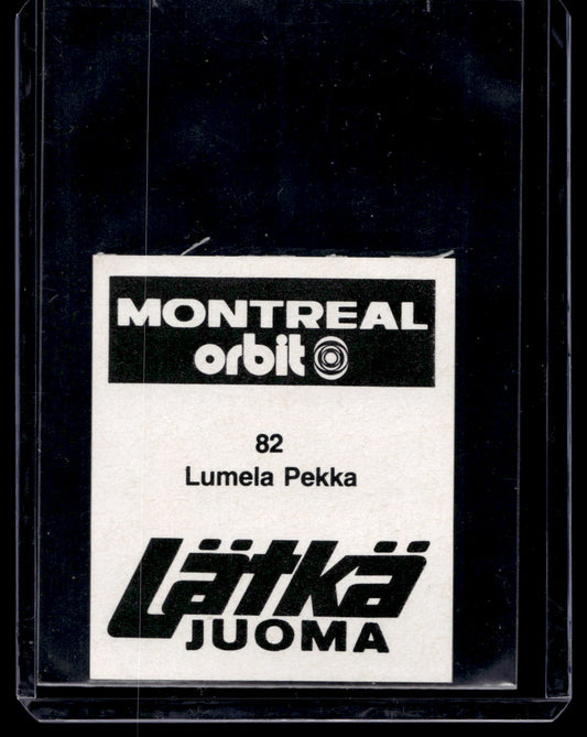 1980 Mallasjuoma Lätkäjuoma - Pekka Lumela #82