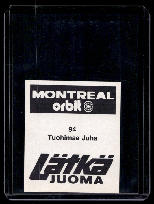 1980 Mallasjuoma Lätkäjuoma - Juha Tuohimaa #94