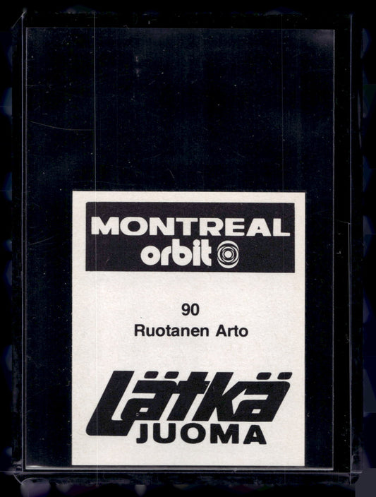 1980 Mallasjuoma Lätkäjuoma - Arto Ruotanen #90