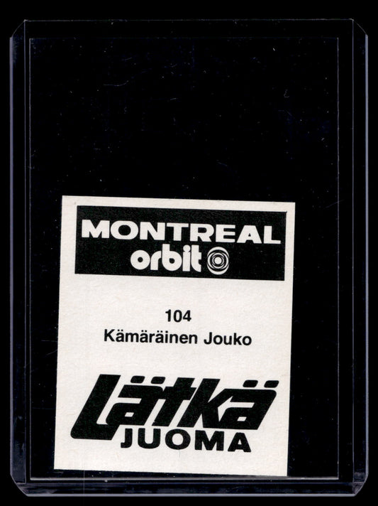 1980 Mallasjuoma Lätkäjuoma - Jouko Kämäräinen #104