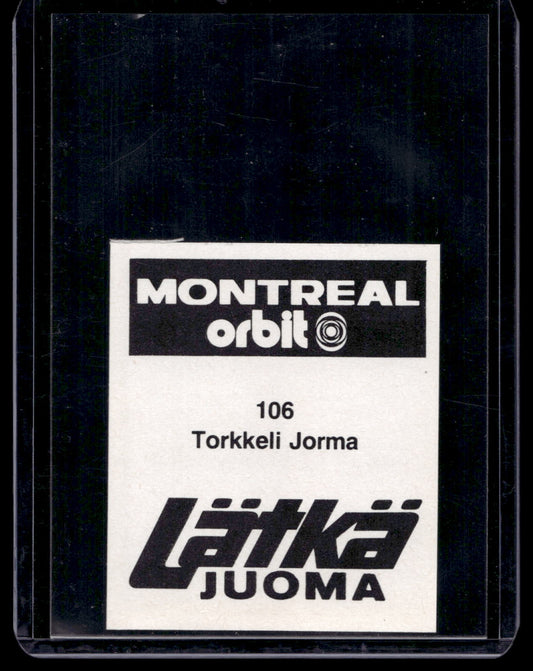 1980 Mallasjuoma Lätkäjuoma - Jorma Torkkeli #106